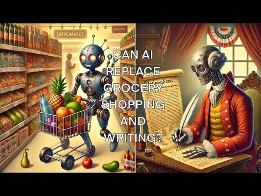 Should Robots Pick and Write Your Grocery List?