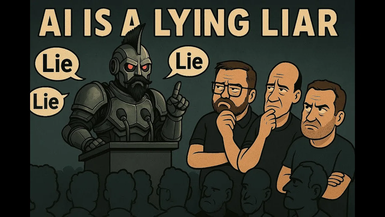 Fact Checking the Lying AI Liars w/ Jeff Mahacek from Fox Checker